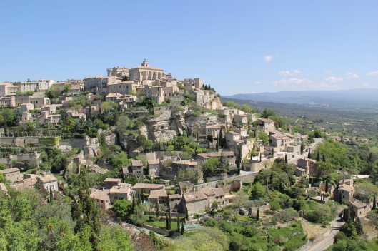 The mountain village of Gordes